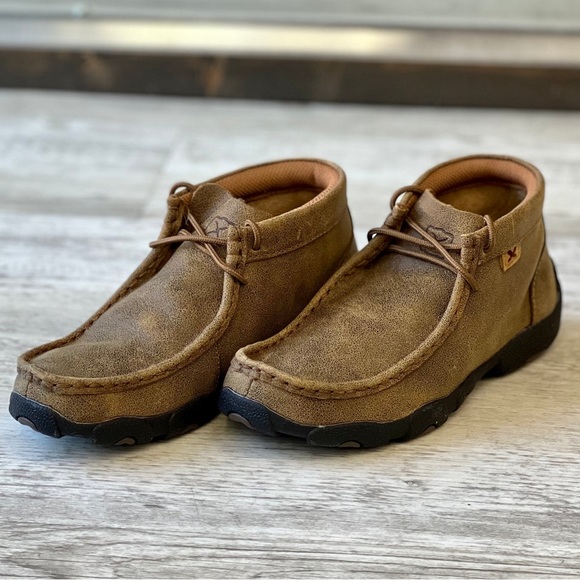 TWISTED X KID'S CHUKKA DRIVING MOC - SIZE 4M - EXCELLENT CONDITION - Picture 1 of 8